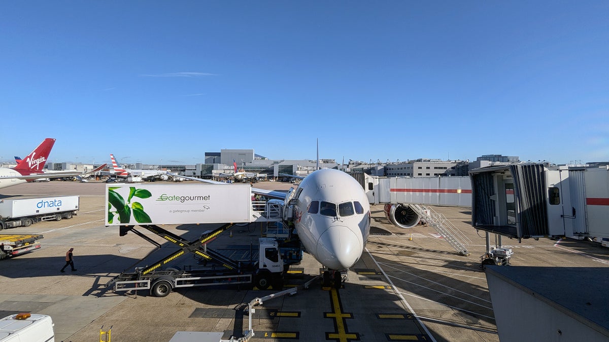 Virgin Atlantic B787 Heathrow Gate