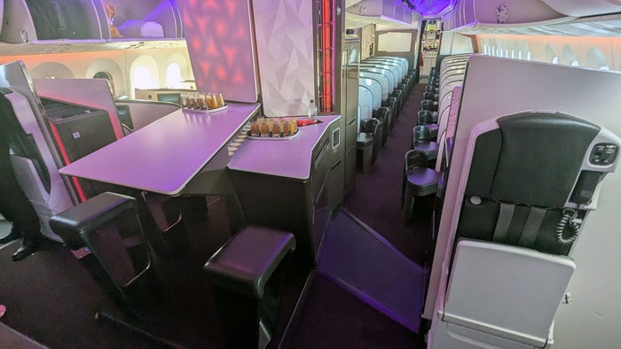 Virgin Atlantic B787 Upper Class Lounge Virgin Atlantic B787 Upper Class Lounge