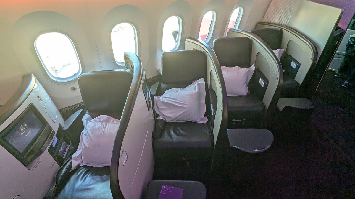 Virgin Atlantic B787 Upper Class Pods