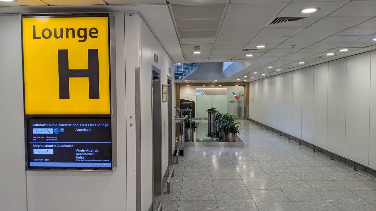 Virgin Atlantic Clubhouse Heathrow Entrance