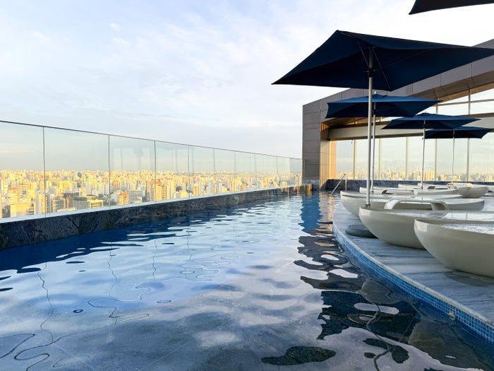 W Sao Paulo Brazil Marriott pool W Sao Paulo Brazil Marriott pool