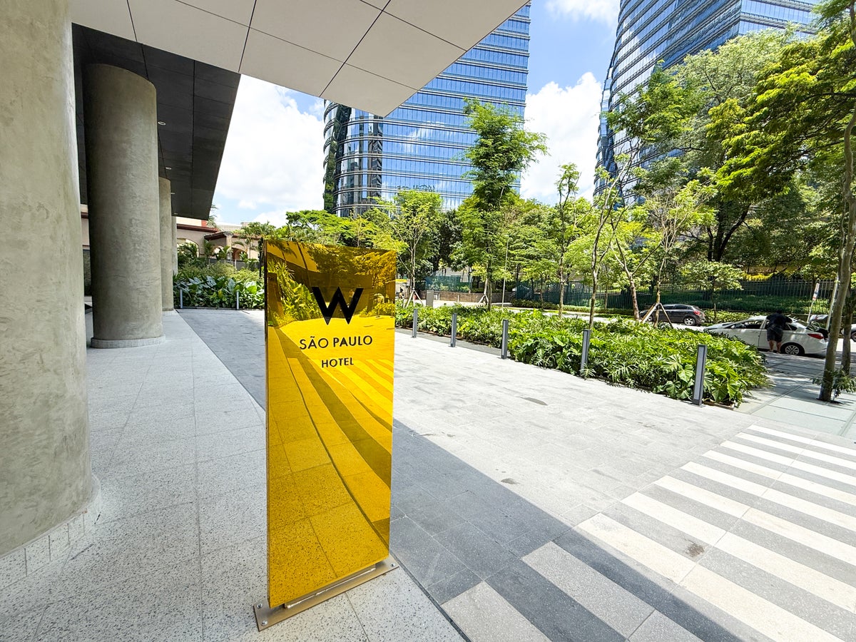 W Sao Paulo Brazil Marriott signage