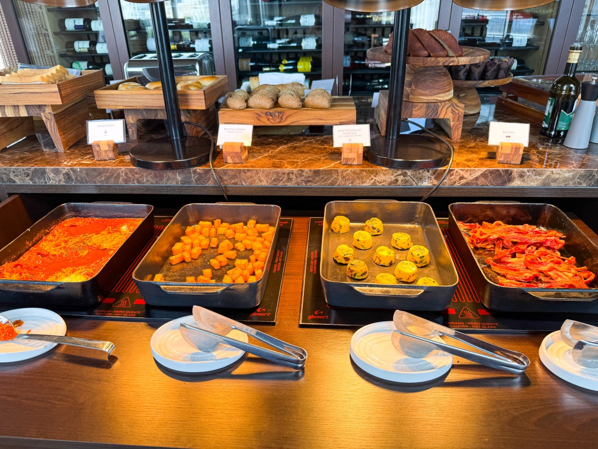 W Sao Paulo Brazil Marriott Baio breakfast buffet eggs