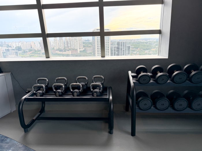 W Sao Paulo Brazil Marriott fitness center weights W Sao Paulo Brazil Marriott fitness center weights