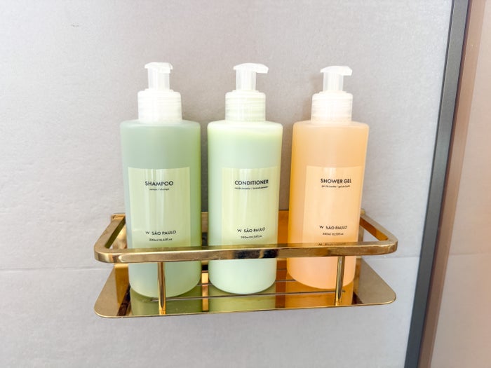 W Sao Paulo Brazil Marriott shampoo W Sao Paulo Brazil Marriott shampoo