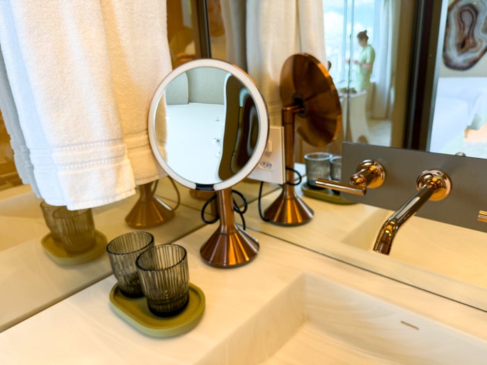 W Sao Paulo Brazil Marriott bathroom mirror makeup W Sao Paulo Brazil Marriott bathroom mirror makeup
