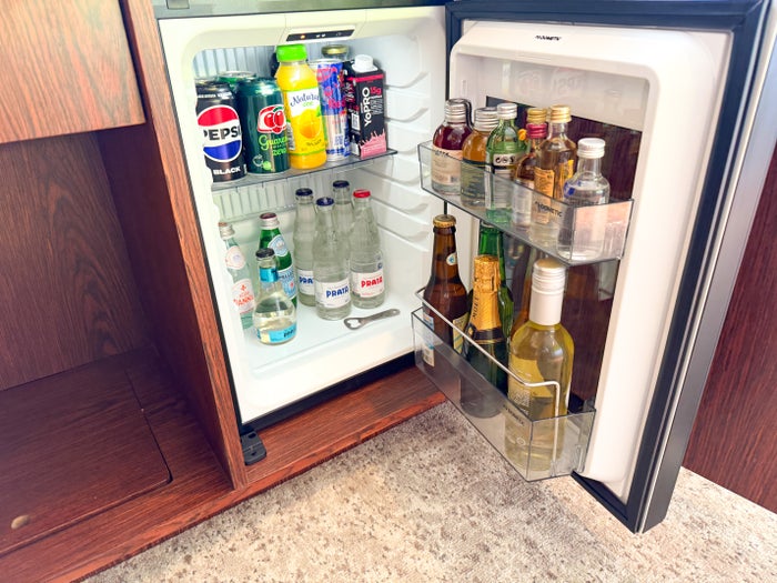 W Sao Paulo Brazil Marriott mini bar W Sao Paulo Brazil Marriott mini bar