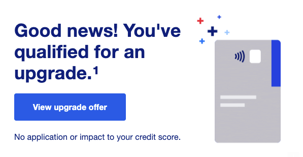 congrats U.S. bank offer upgrade