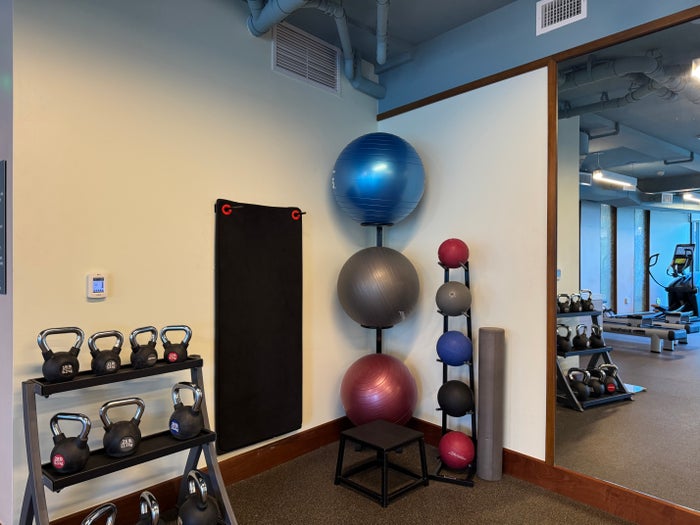 AC Hotel by Marriott Maui Wailea gym exercise balls