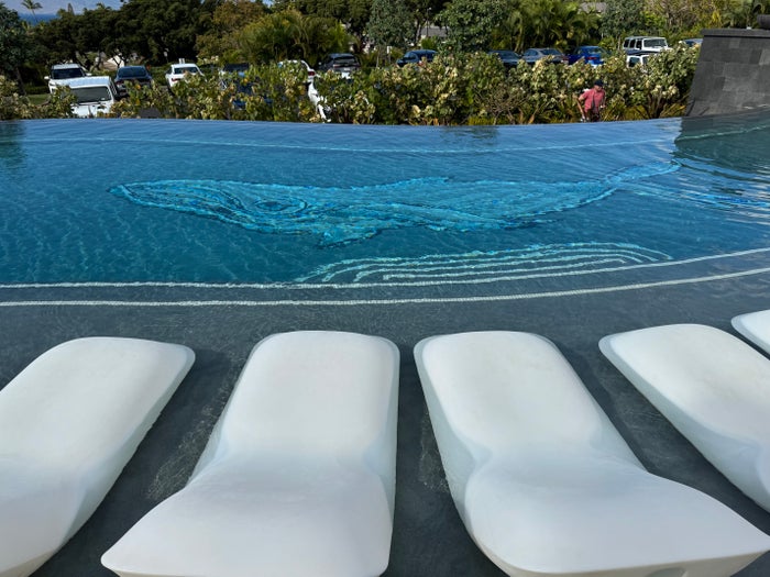 AC Hotel by Marriott Maui Wailea pool whale design
