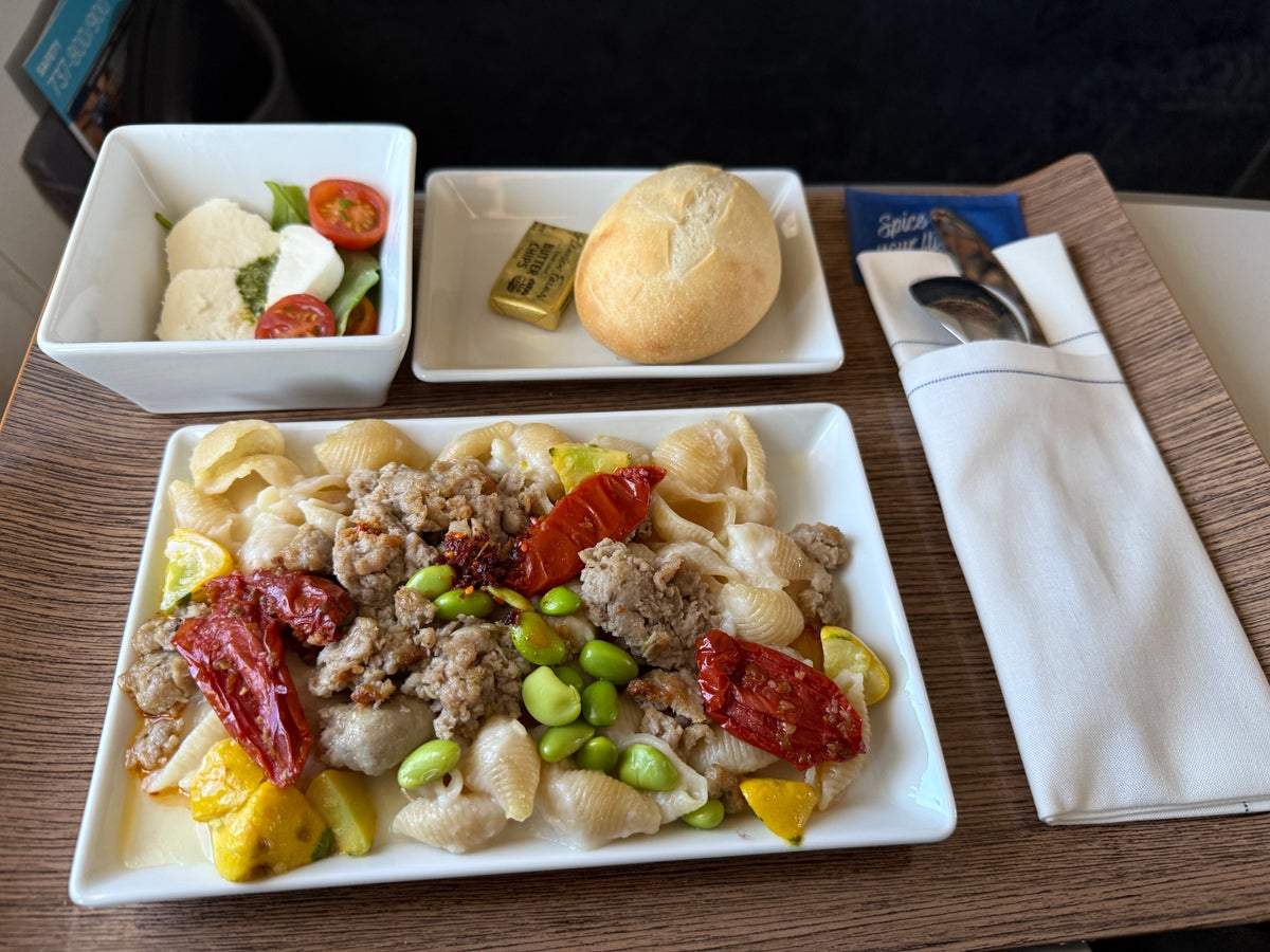 Alaska Airlines Pasta