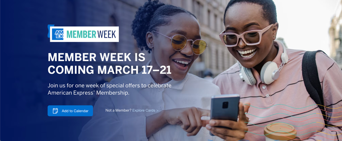 American Express Member Week 2025