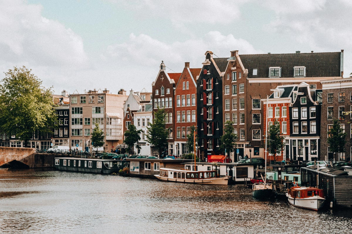 Amsterdam houseboats