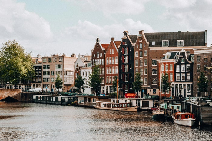 Amsterdam houseboats