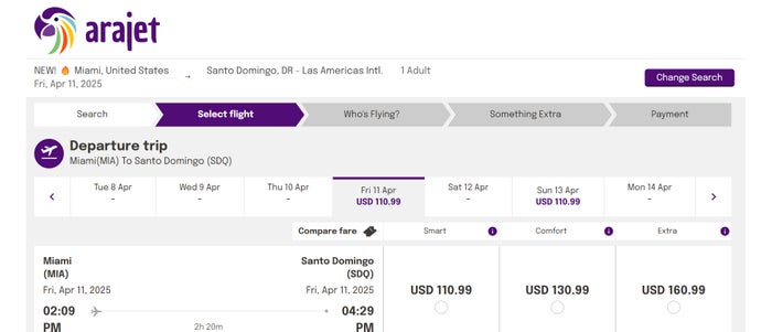 Arajet Airfare Arajet Airfare