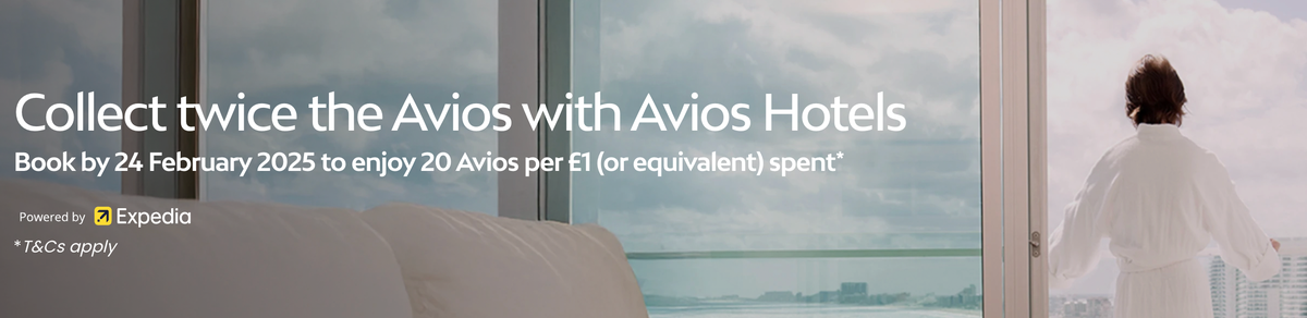 British Airways 20x Avios on Hotels February 2025