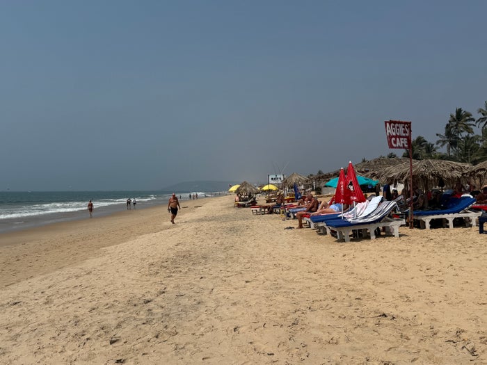Calangute Beach looking north