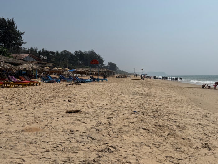 Calangute Beach looking south