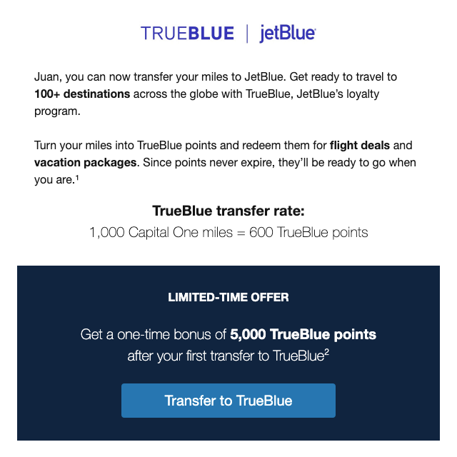 Capital One JetBlue Transfer 1 Capital One JetBlue Transfer 1