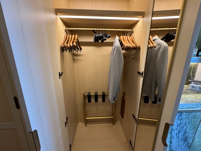 Closet Hanging Clothes Four Seasons Surf Club