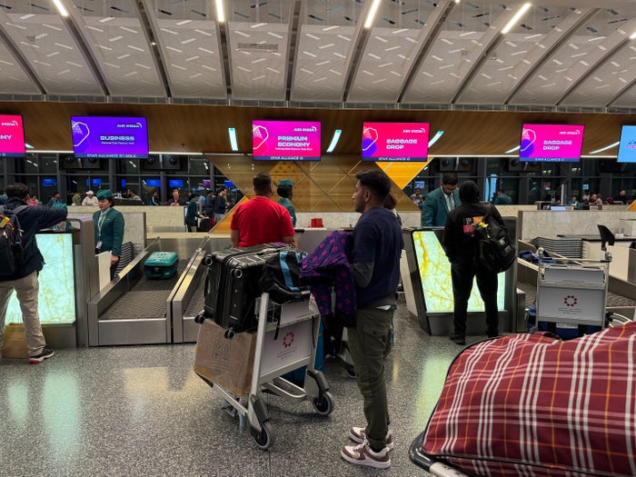 DOH Airport Air India check in