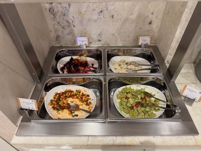 Encalm Lounge GOX cold food