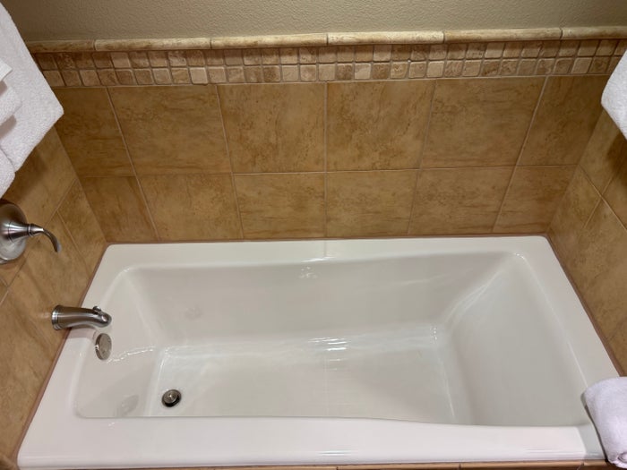 Everline Resort Spa Destination Hyatt Fireplace Suite Valley View bath tub Everline Resort Spa Destination Hyatt Fireplace Suite Valley View bath tub