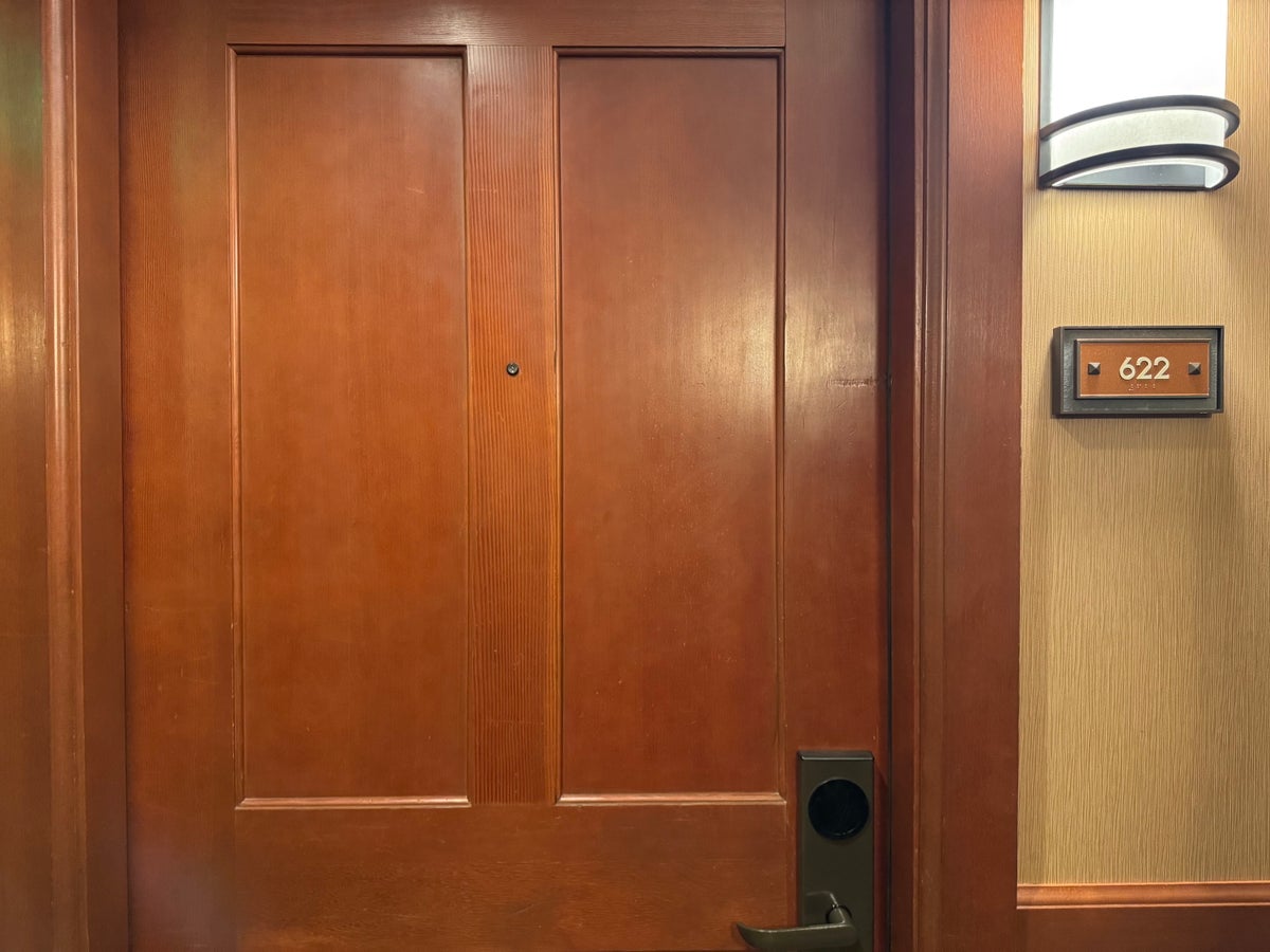 Everline Resort Spa Destination Hyatt Fireplace Suite Valley View bedroom door