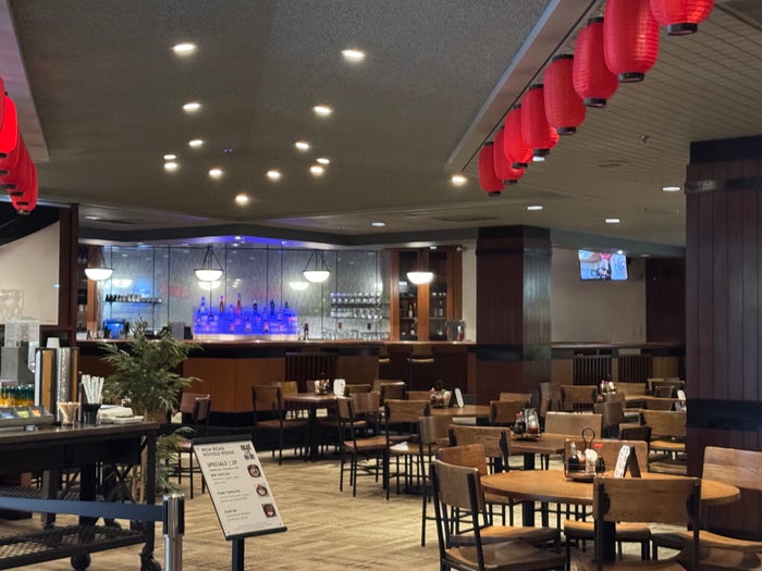 Everline Resort Spa Destination Hyatt Iron Road Noodle House interior Everline Resort Spa Destination Hyatt Iron Road Noodle House interior
