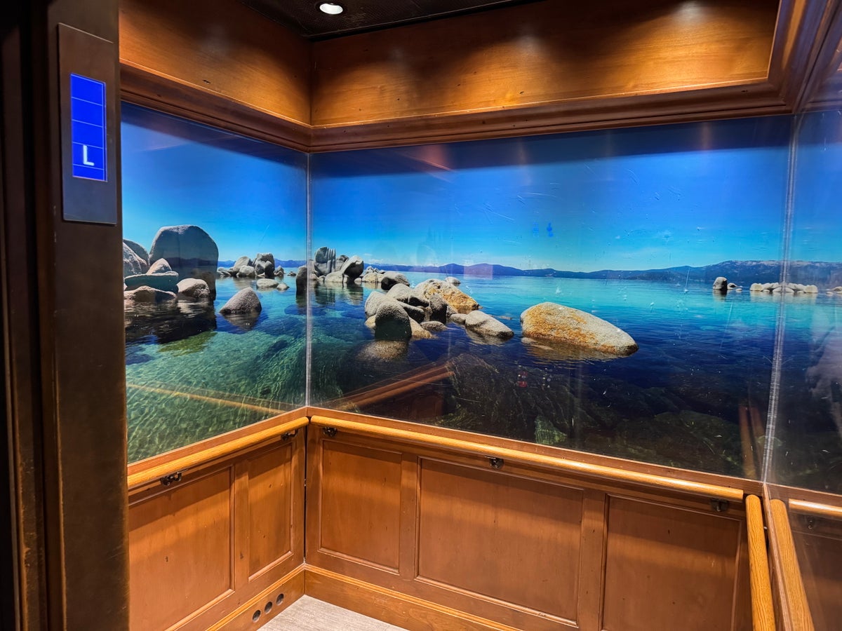 Everline Resort Spa Destination Hyatt elevator interior