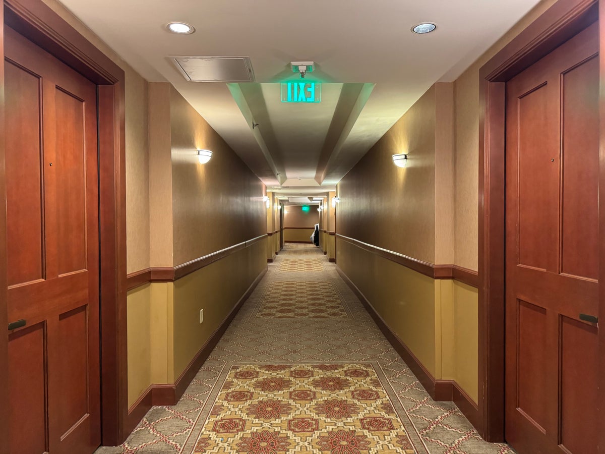 Everline Resort Spa Destination Hyatt guest floor hallway
