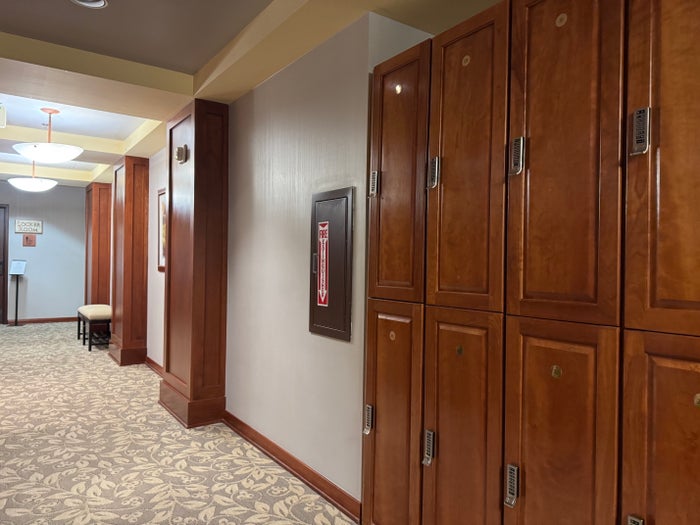 Everline Resort Spa Destination Hyatt gym lockers Everline Resort Spa Destination Hyatt gym lockers