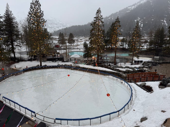 Everline Resort Spa Destination Hyatt ice skating Everline Resort Spa Destination Hyatt ice skating