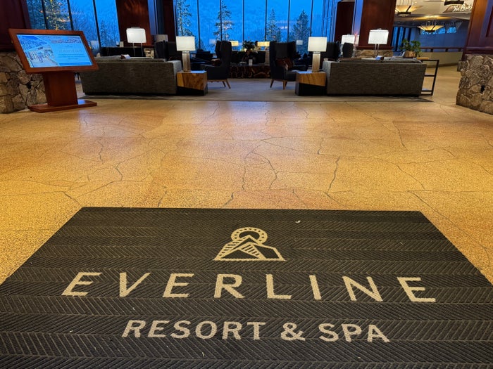Everline Resort Spa Destination Hyatt lobby entry mat Everline Resort Spa Destination Hyatt lobby entry mat