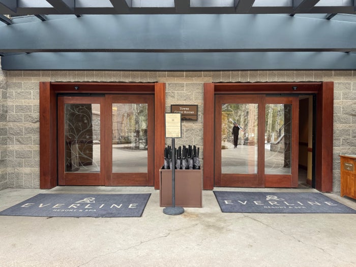 Everline Resort Spa Destination Hyatt lobby exterior doors Everline Resort Spa Destination Hyatt lobby exterior doors
