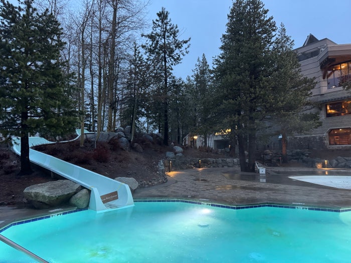 Everline Resort Spa Destination Hyatt pool slide Everline Resort Spa Destination Hyatt pool slide
