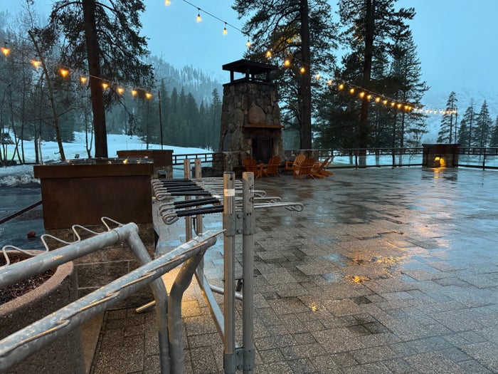 Everline Resort Spa Destination Hyatt ski racks Everline Resort Spa Destination Hyatt ski racks