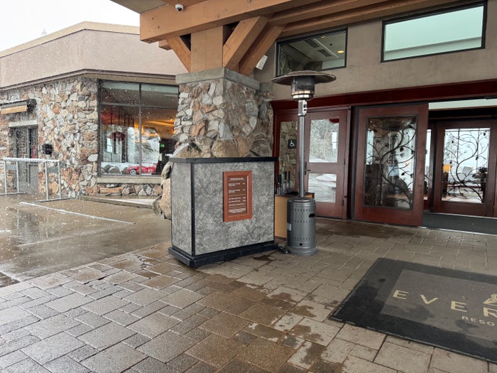 Everline Resort Spa Destination Hyatt valet stand Everline Resort Spa Destination Hyatt valet stand