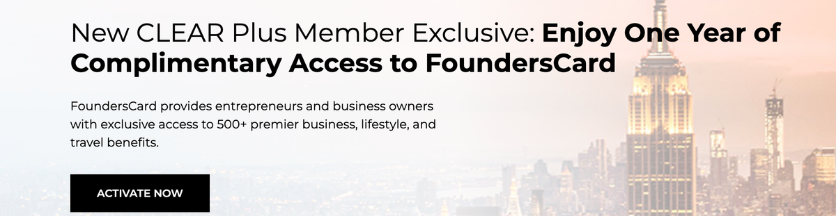 FoundersCard membership landing page