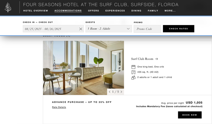 Four Seasons Lowest Cash Rate