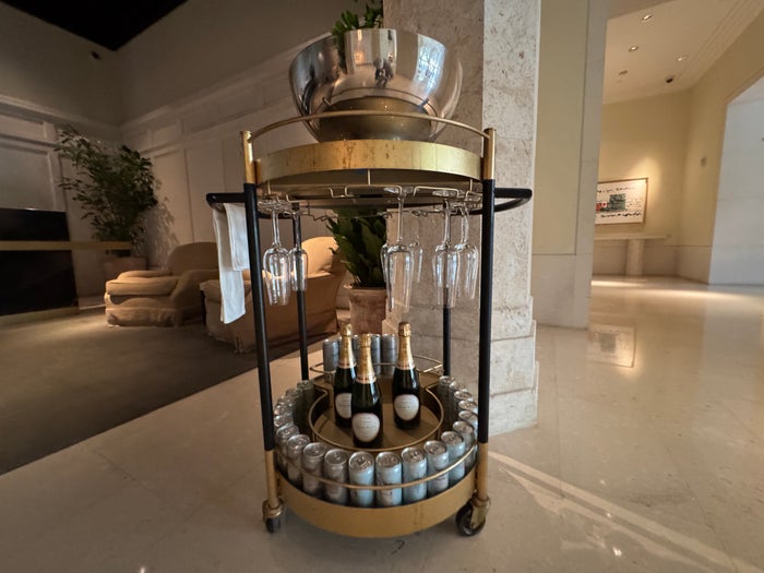 Four Seasons Surf Club Champagne Cart