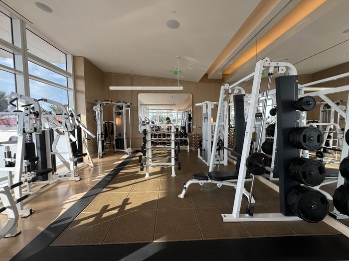 Four Seasons Surf Club Fitness equipment
