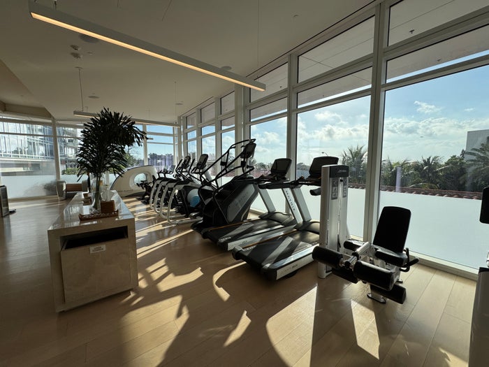 Four Seasons Surf Club Fitness treadmills