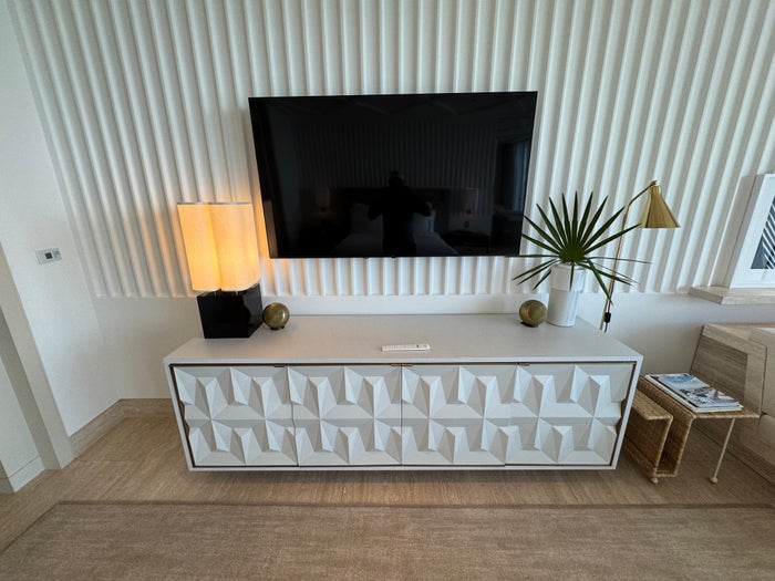 Four Seasons Surf Club Room TV and Dresser