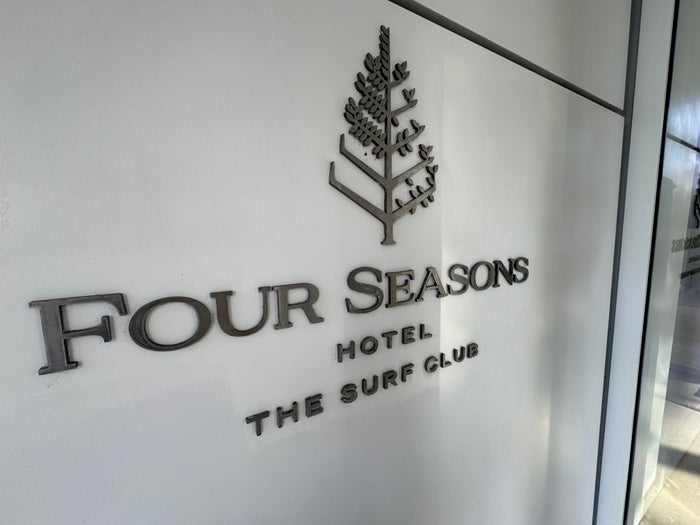 Four Seasons Surf Club sign 
