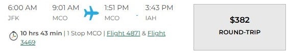 Frontier JFK IAH layover Frontier JFK IAH layover