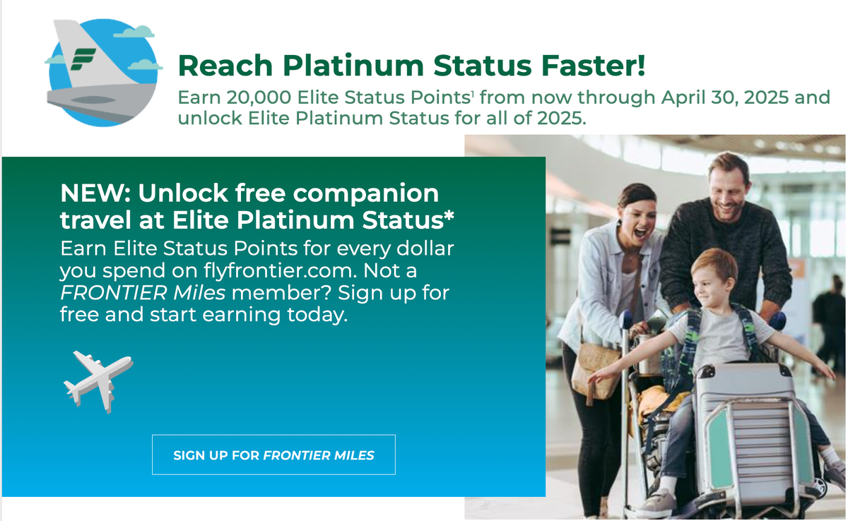 Frontier Platinum Status Match