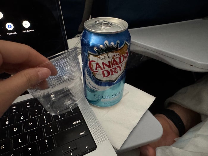 Hawaiian Airlines Club Soda Hawaiian Airlines Club Soda