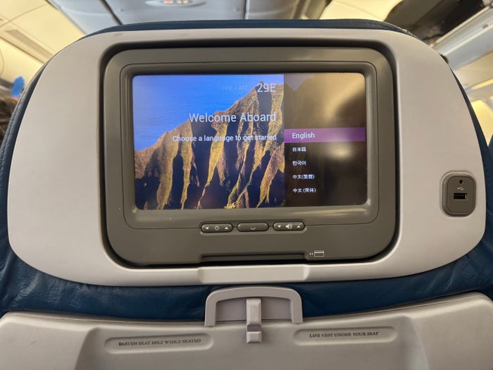 Hawaiian Airlines Entertainment System Hawaiian Airlines Entertainment System