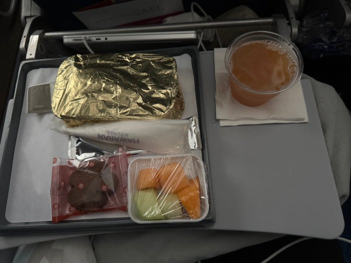 Hawaiian Airlines Meal Service Hawaiian Airlines Meal Service
